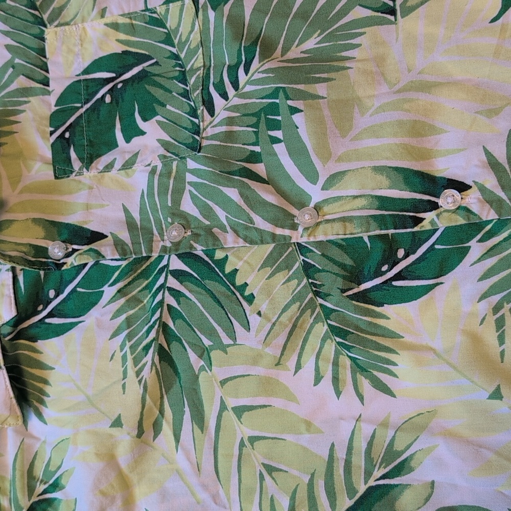 J&J palm tropical shirt sz12/large - Picture 3 of 4